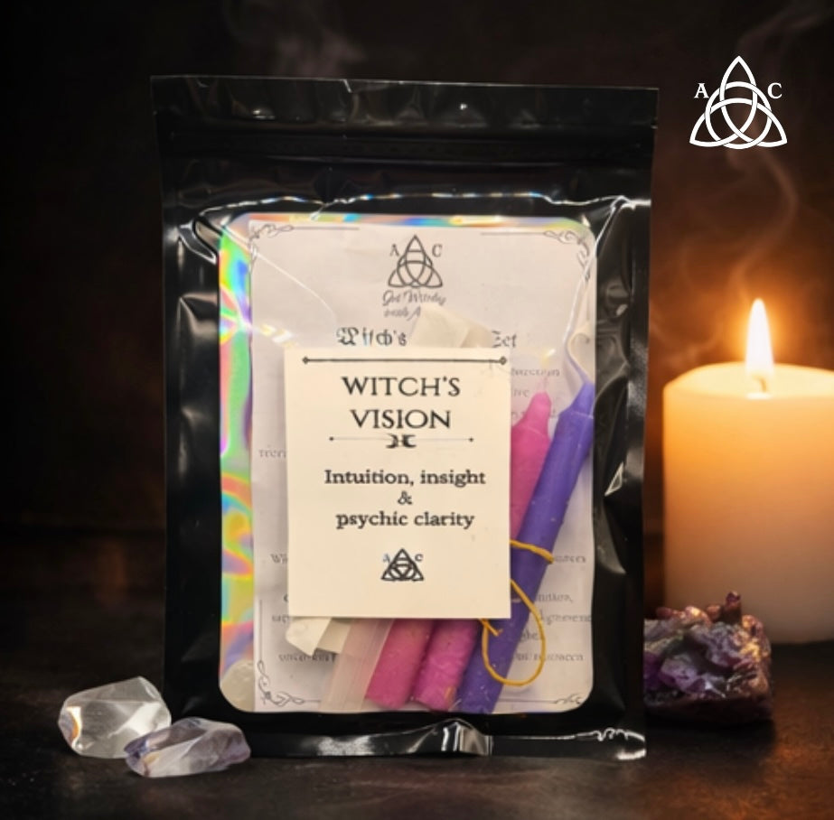 Witch’s Vision Spell Candle Bundle