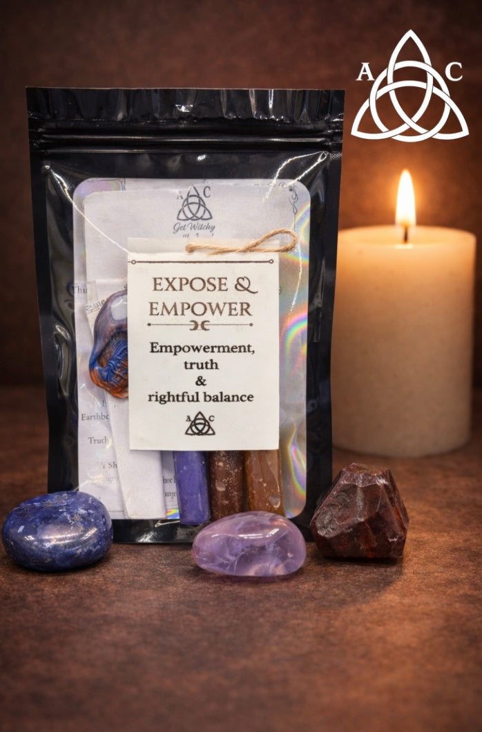 Expose and Empower Spell Candle Bundle