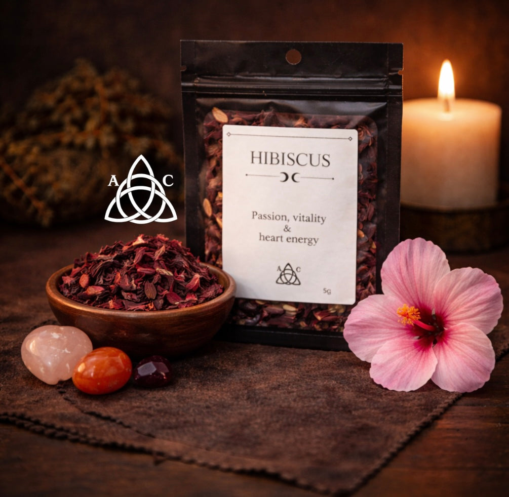 Hibiscus – Herb of Passion, Power & Ancestral Energy (5g)