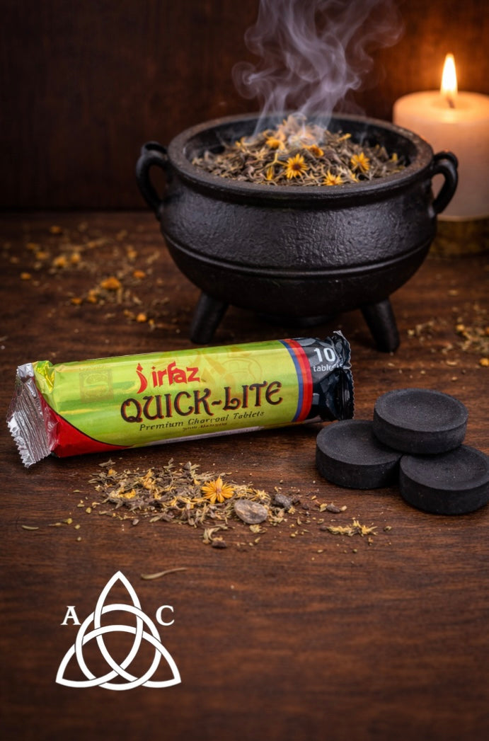 Charcoal Discs for Incense & Herbs