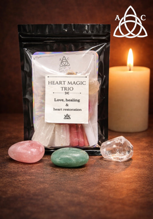 Heart Magic Trio Spell Candle Bundle