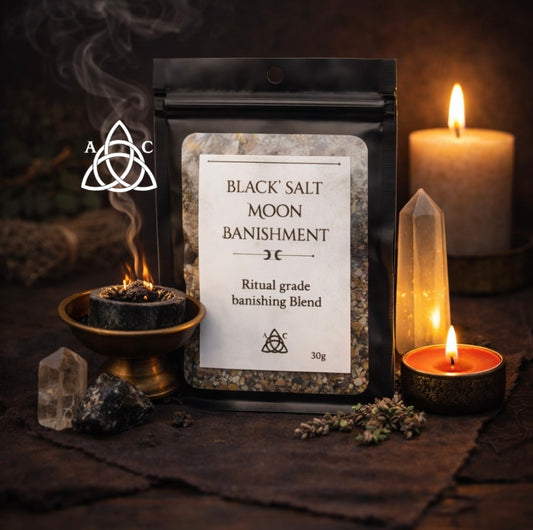 New Moon Black Salt – Banishing & Release