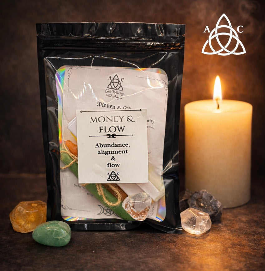 Money and Flow spell Candle Bundle
