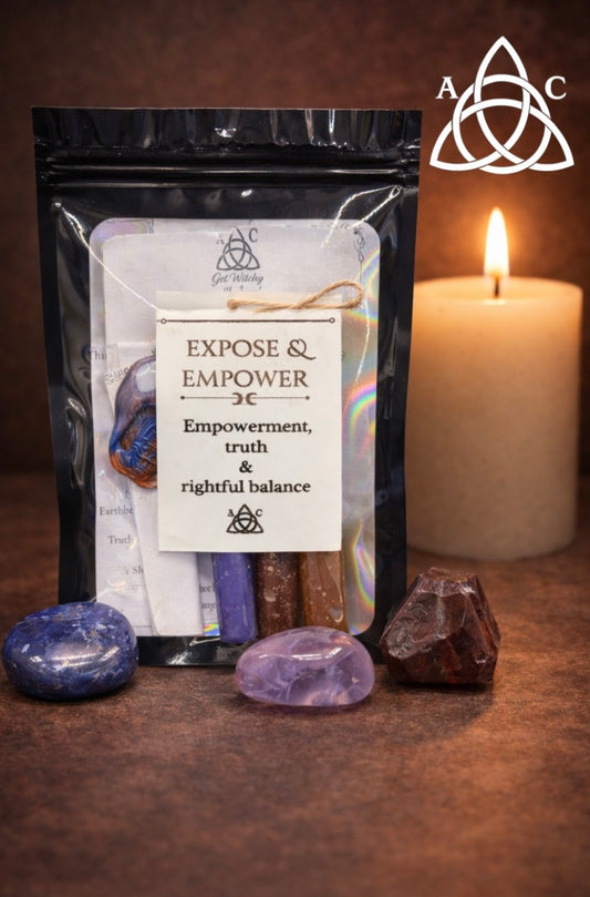 Expose and Empower Spell Candle Bundle