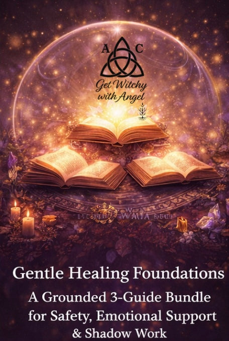 Gentle Healing Foundations
A Grounded 3-Guide Bundle for Safety, Emotional Support & Shadow Work