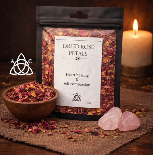 Dried Rose Petals – Magical Herb of Love (10g)